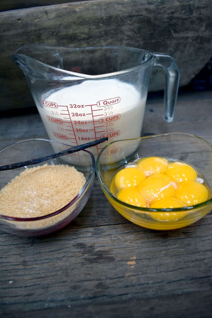 crème brûlée ingredients. Photo Credit: I'mari Avey. Alwaysuttori.com