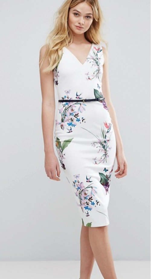 Tropical Dress. Baker. Asos.Wedding Guest Fashion Guide for the 21st Century Girl. Alwaysuttori.com