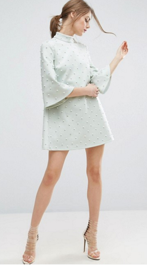 Pearl Shift Mini, ASOS. Wedding Guest Fashion Guide for the 21st Century Girl. Alwaysuttori.com