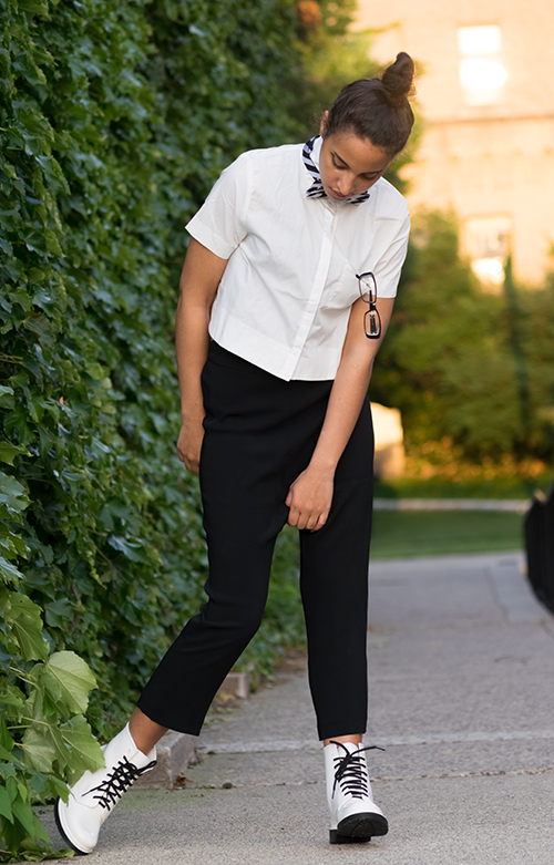 Back-to-school Look 3, P3. Photo Credit: Mechelle Avey. Slay The Books Looks Back to School Fashion 2017 Look 3. Alwaysuttori.com